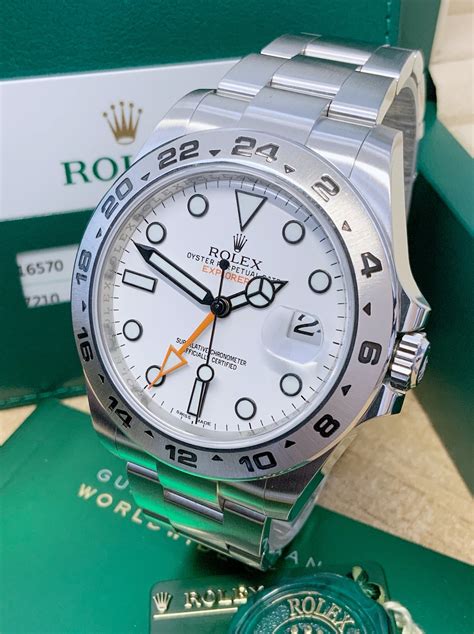 rolex explorer ii 42mm on wrist|More.